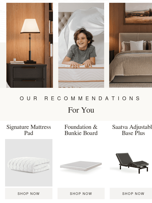 Newsletter preview: An EXCLUSIVE DISCOUNT for Restful Nights