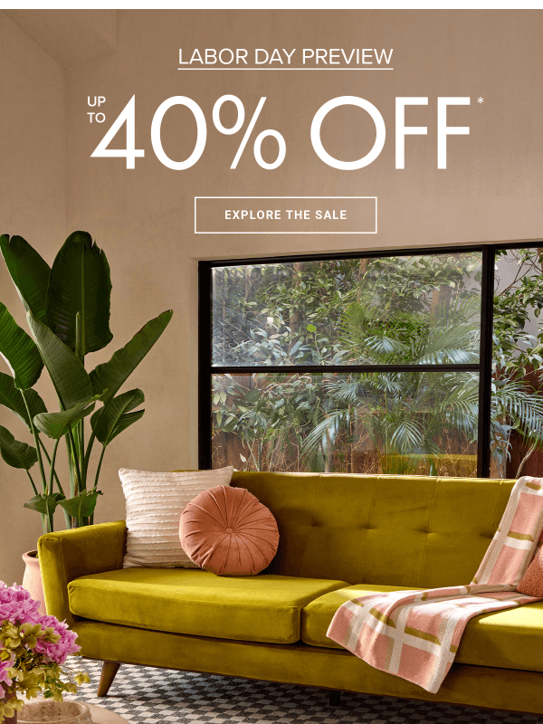 Newsletter preview: 👀 Looking for up to 40% off