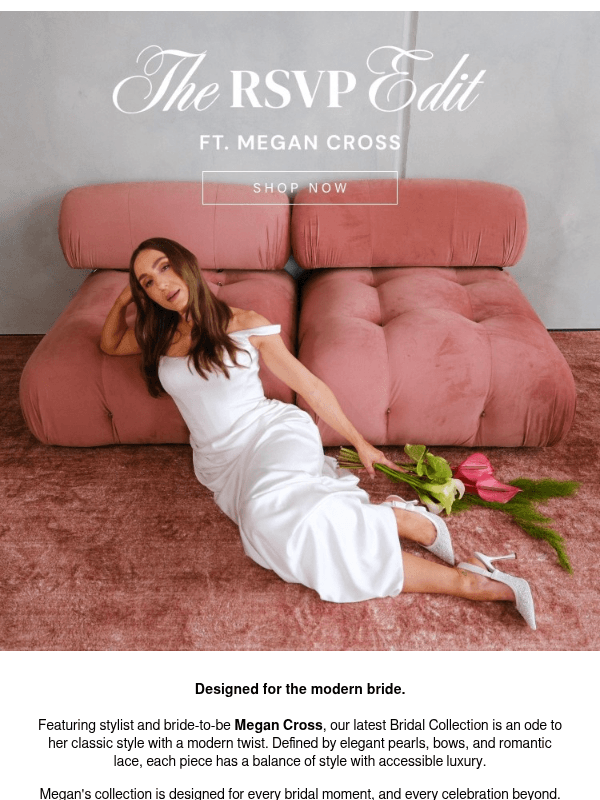 Newsletter preview: THE RSVP EDIT