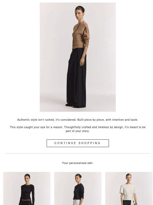 Newsletter preview: Revisit Your Selection