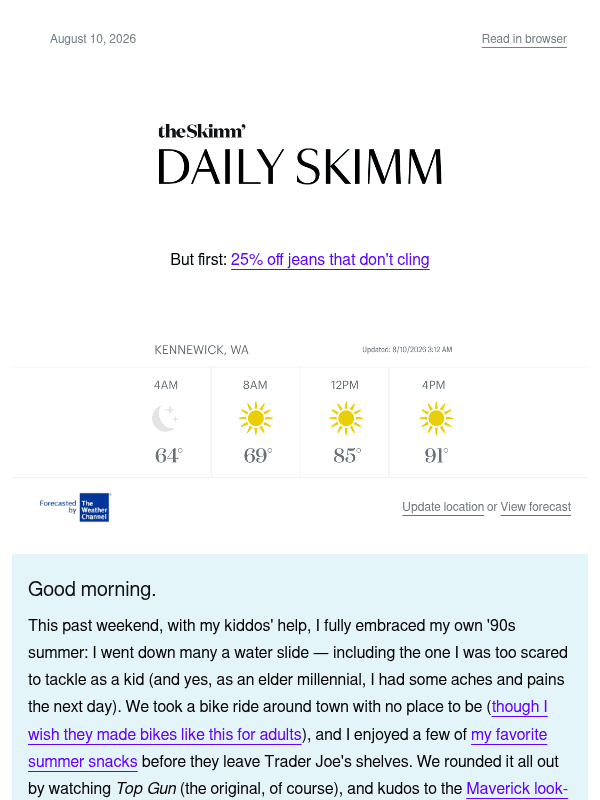 Newsletter preview: Finally, a chance to do the worm