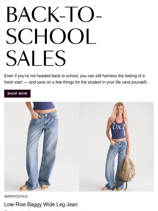 Newsletter preview: These back-to-school sales are for more than just students