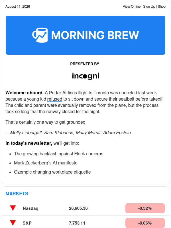 Newsletter preview: ☕ Work boots and Subarus