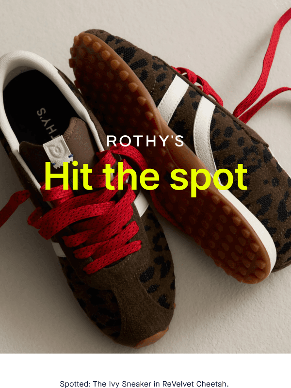 Newsletter preview: TRENDING: CHEETAH SNEAKS