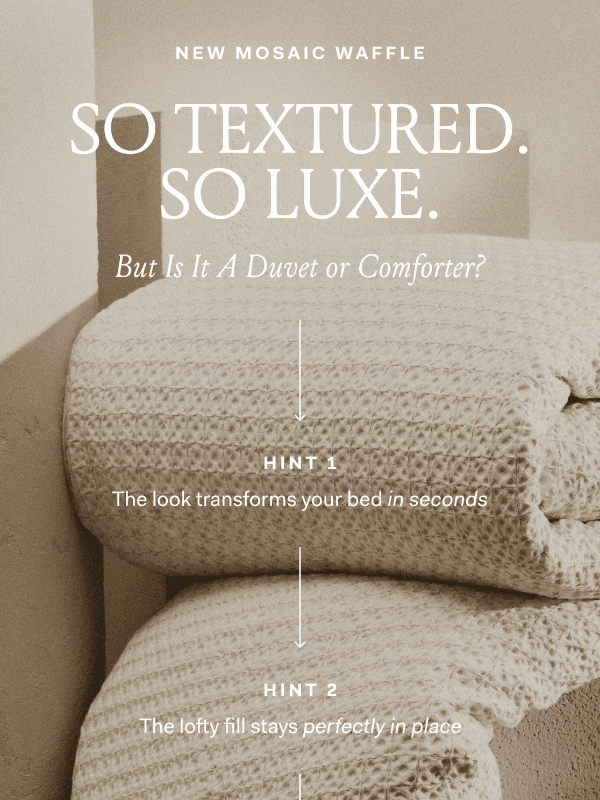 Newsletter preview: It looks like a duvet, but...