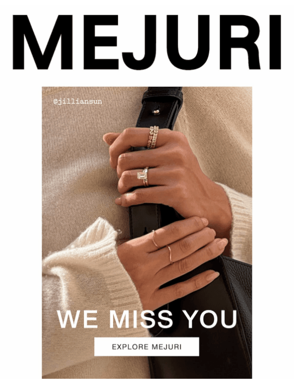 Newsletter preview: WE MISS YOU