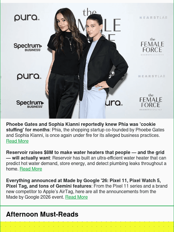 Newsletter preview: Phoebe Gates and Sophia Kianni reportedly knew Phia was 'cookie stuffing' for months
