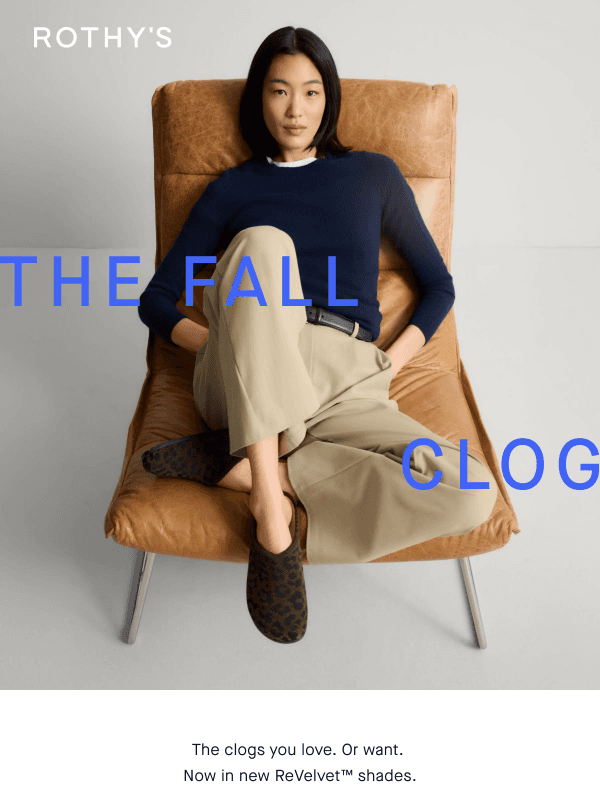 Newsletter preview: Your cooler day clog.