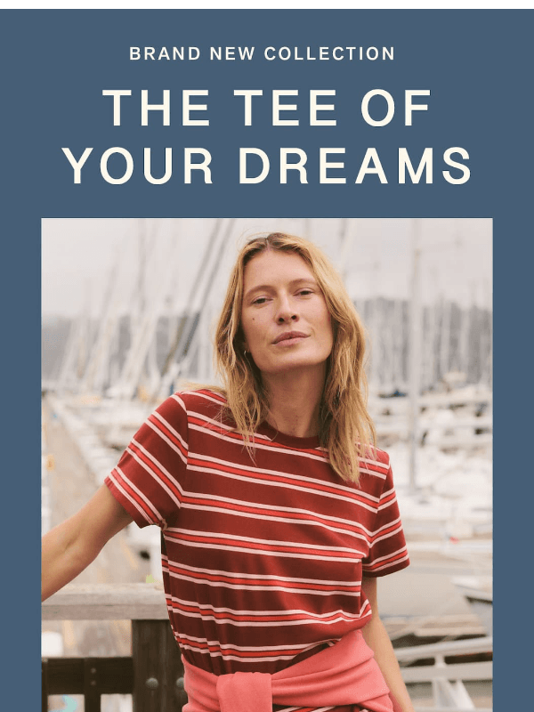 Newsletter preview: The New Tee of Your Dreams ☁️