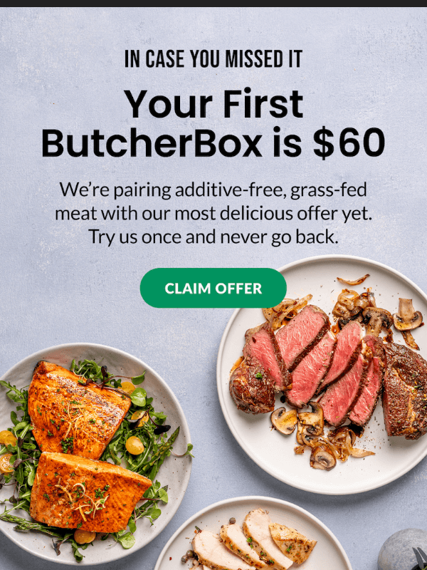 Newsletter preview: 💸 $179 box. Now just $60.
