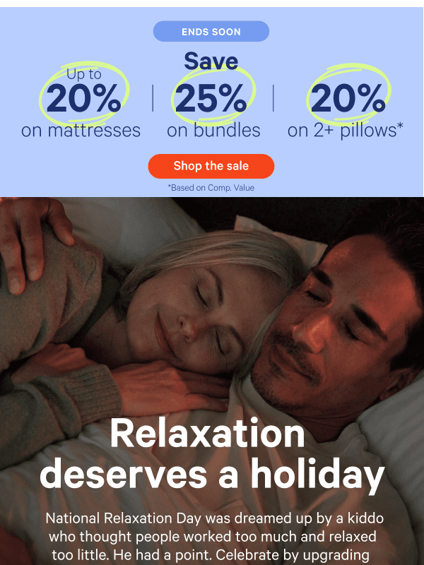 Newsletter preview: Your excuse to unwind