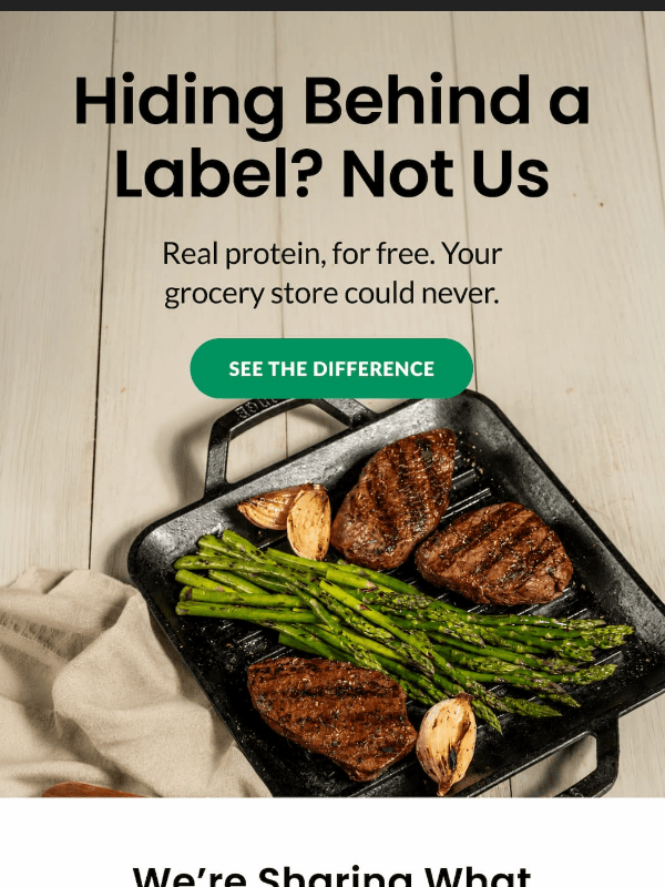 Newsletter preview: Your grocery store could never...