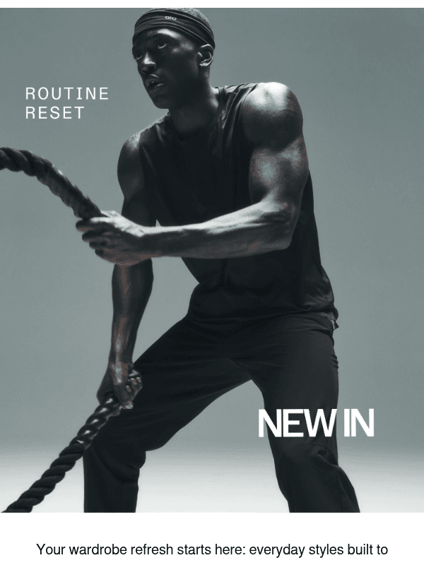 Newsletter preview: Just Dropped: New Essentials