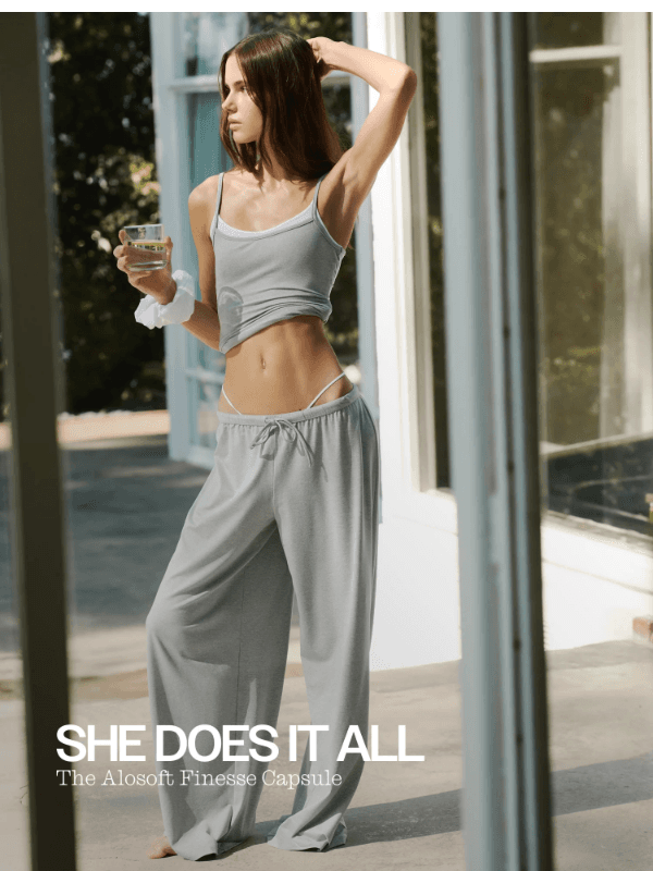 Newsletter preview: NEW: The Alosoft Finesse Capsule