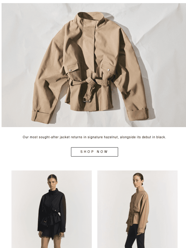 Newsletter preview: A Coveted Return: Whitethorn Jacket.