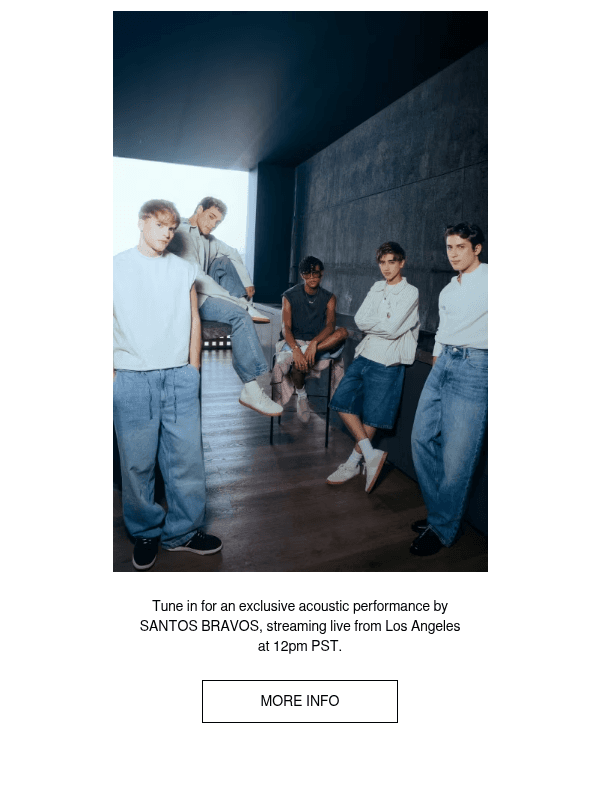 Newsletter preview: SANTOS BRAVOS goes live at 12pm PST