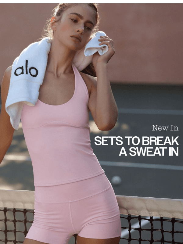 Newsletter preview: New Workout Sets Are Here