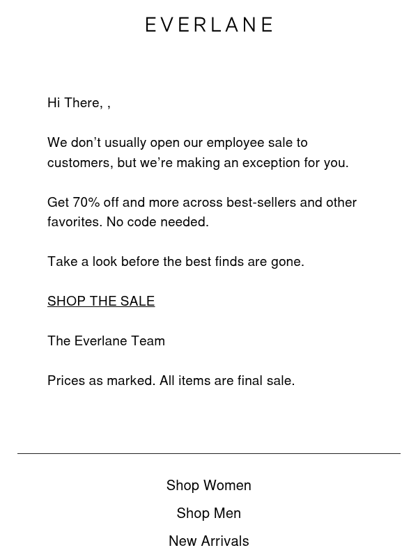 Newsletter preview: Don’t Miss Your Exclusive Access