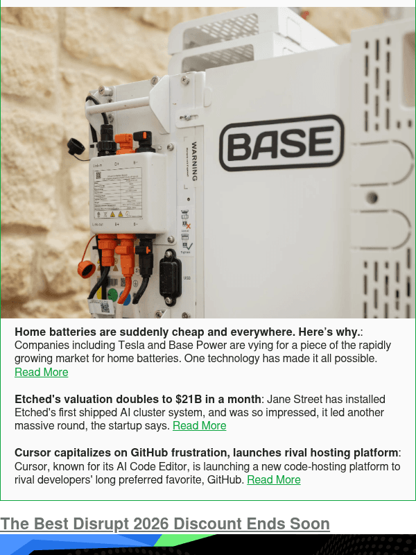 Newsletter preview: Home batteries are suddenly cheap and everywhere. Here’s why.