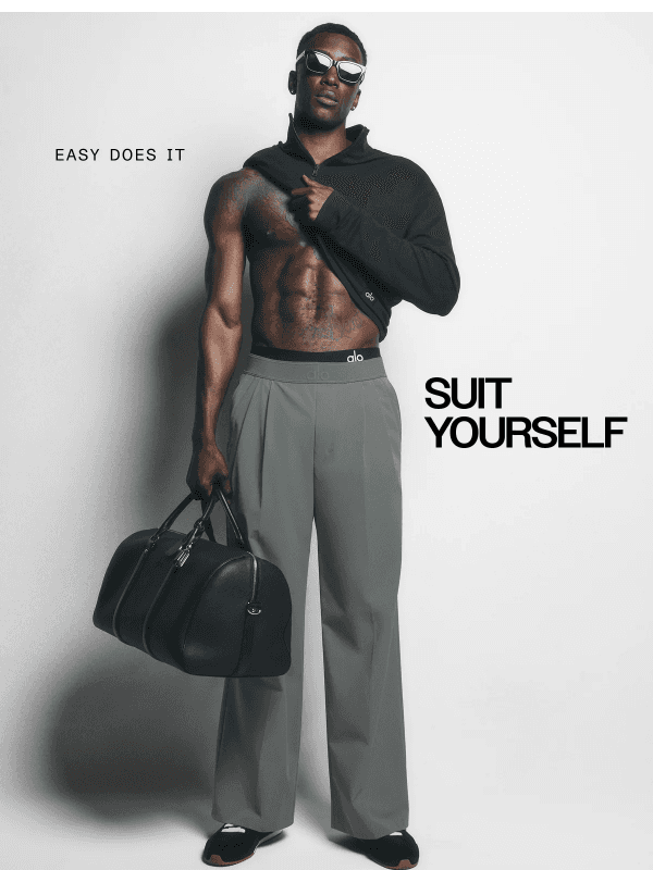 Newsletter preview: The New Suited Trouser