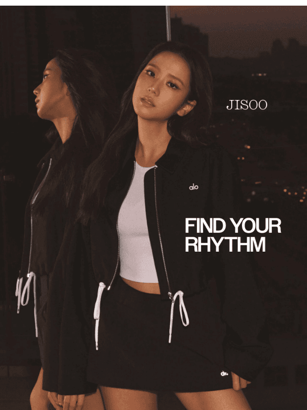 Newsletter preview: Jisoo in ALO