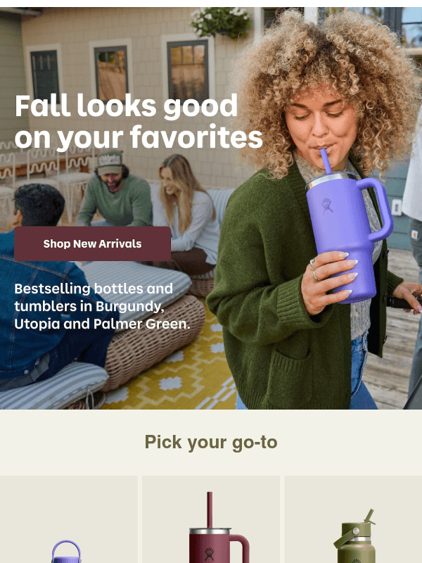 Newsletter preview: A fall take on your favorites
