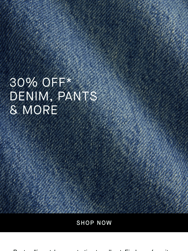 Newsletter preview: Sale Forecast: These Styles Will Sell Out