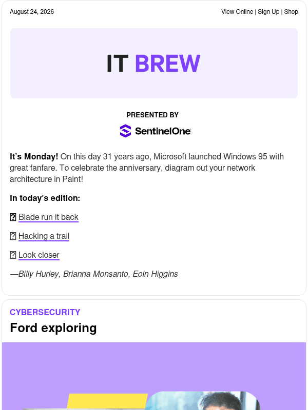 Newsletter preview: ☕ Replicant stop, won’t stop
