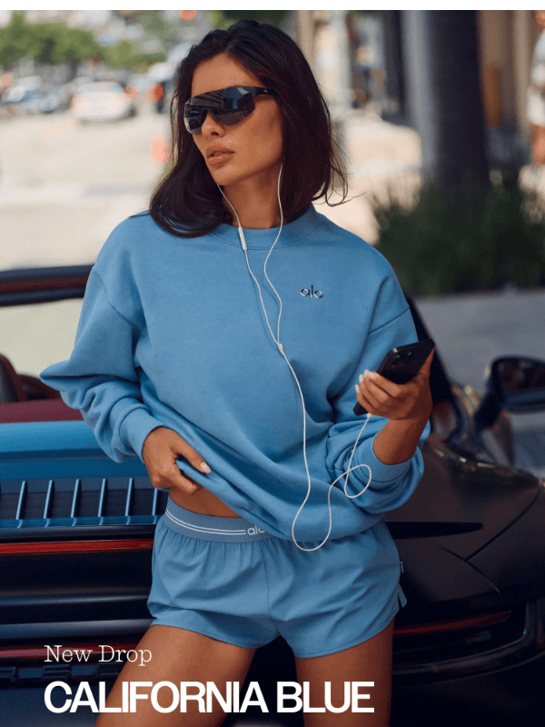 Newsletter preview: New Drop: California Blue