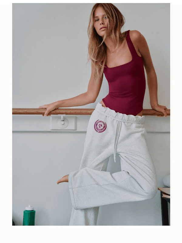 Newsletter preview: Sport-inspired. No workout required.
