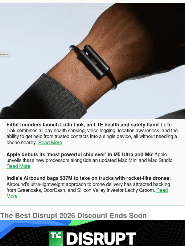 Newsletter preview: Fitbit founders launch Luffu Link, an LTE health and safety band