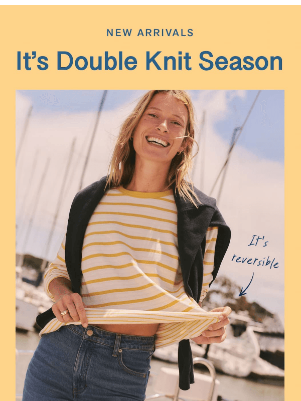 Newsletter preview: Your Favorite Top is Back...