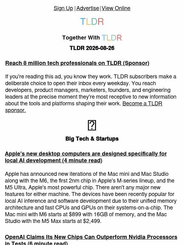 Newsletter preview: OpenAI unveils chip ⚡, SpaceX $100B spaceport 🚀, knowledge compression 👨‍💻
