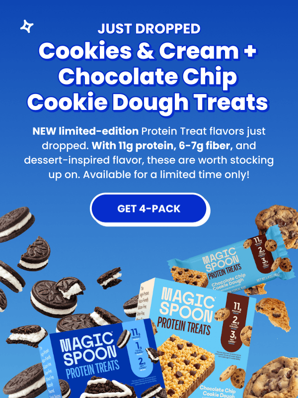Newsletter preview: NEW Limited Edition Protein Treats are here 🍪