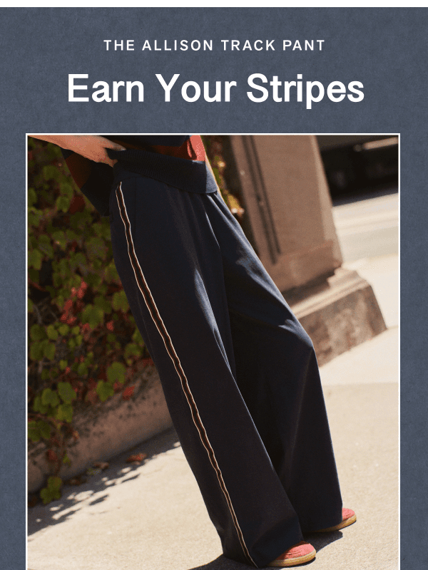 Newsletter preview: New Track Pants Are Here (!)