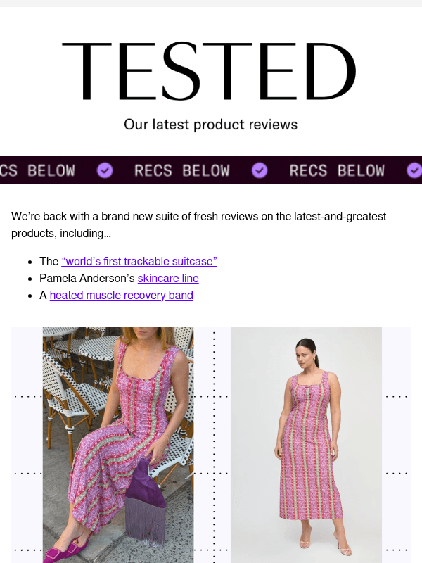 Newsletter preview: Everything We’ve Tested Recently
