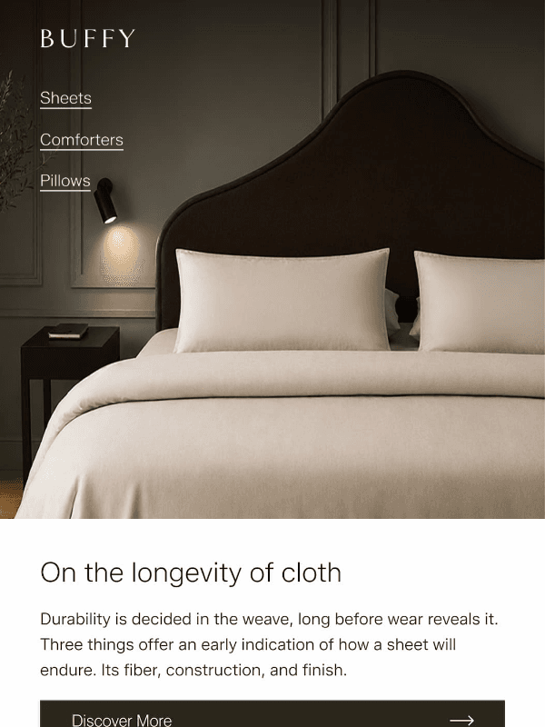 Newsletter preview: How to tell if a fabric will last (or not)