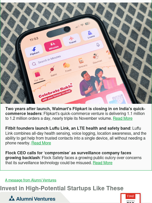 Newsletter preview: Two years after launch, Walmart's Flipkart is closing in on India's quick-commerce leaders