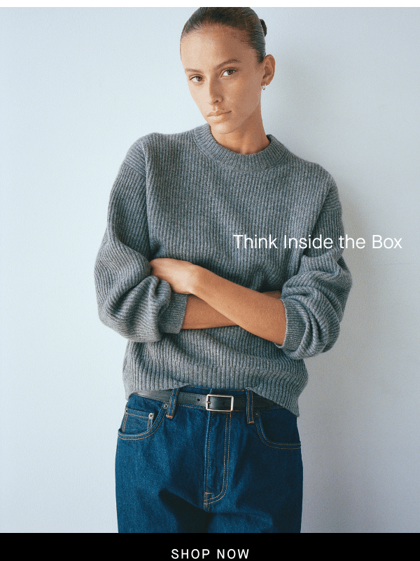 Newsletter preview: Boxy Sweaters