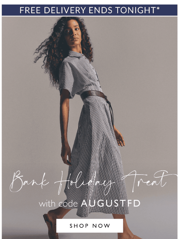 Newsletter preview: Last Call For Free Delivery
