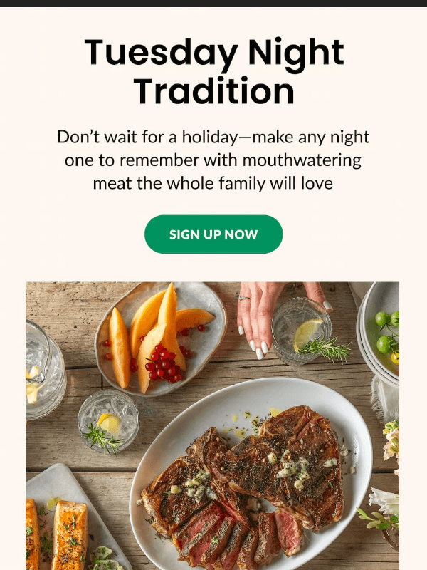 Newsletter preview: Delicious Meat, No Holiday Required