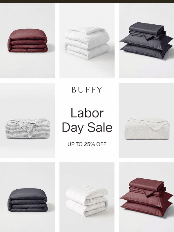 Newsletter preview: The Labor Day Sale