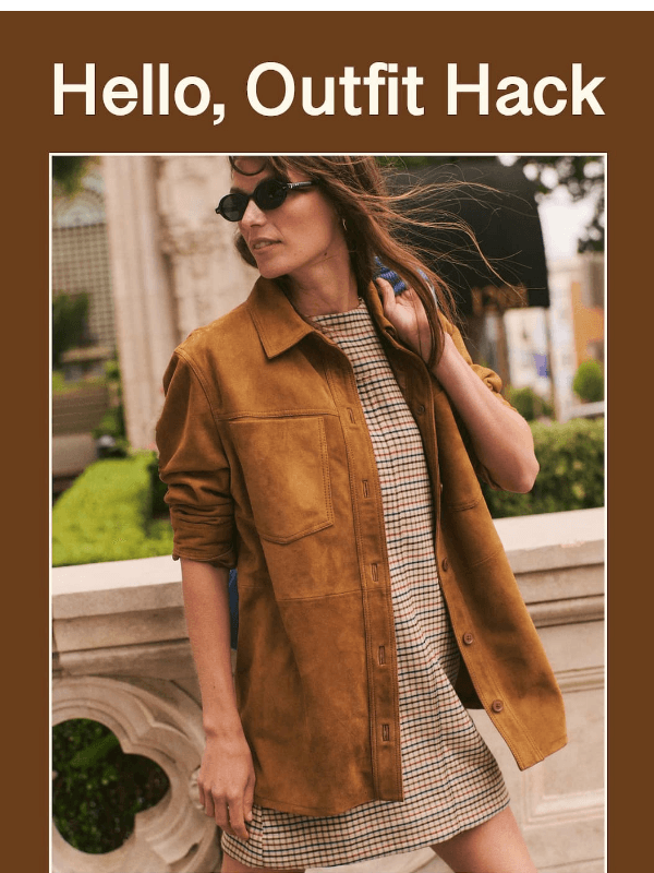 Newsletter preview: Cute Jackets, Anyone?