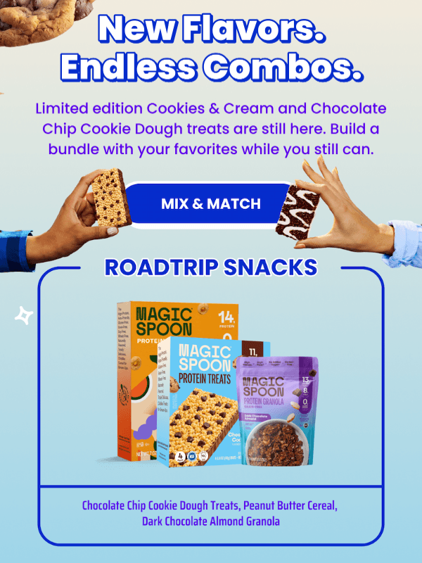 Newsletter preview: Mix and match your high protein faves 🛒