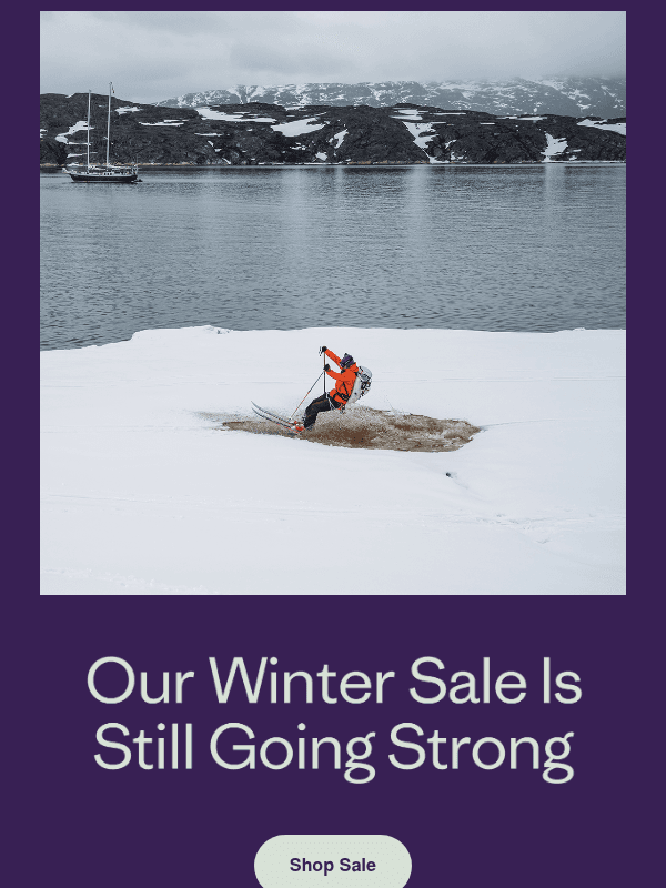 Newsletter preview: Up to 40% off continues