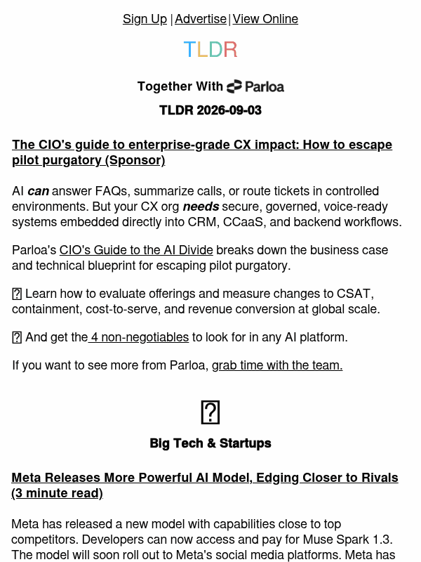 Newsletter preview: Meta/Google AI models 🤖, chemogenetics 🧠, AI productivity 📈