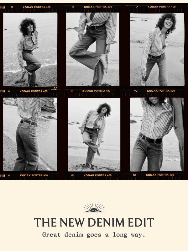 Newsletter preview: New Fall Denim Has Arrived