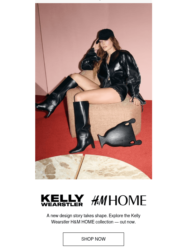 Newsletter preview: Out now: Kelly Wearstler H&M HOME