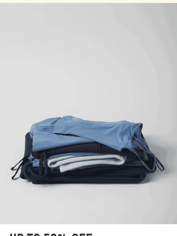 Newsletter preview: UP TO 50% OFF YOUR FAVORITES