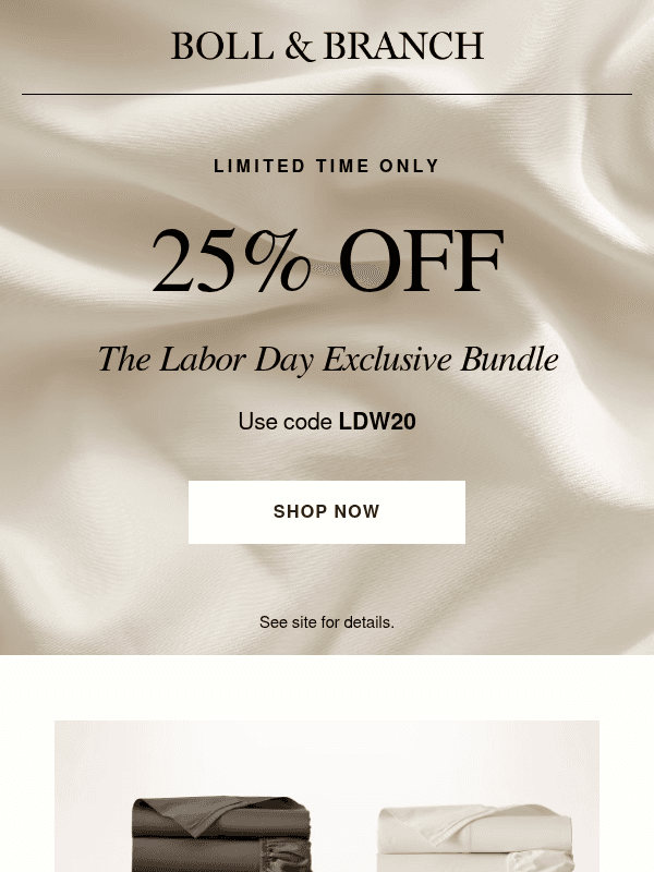 Newsletter preview: 25% off the bundle you've been waiting for